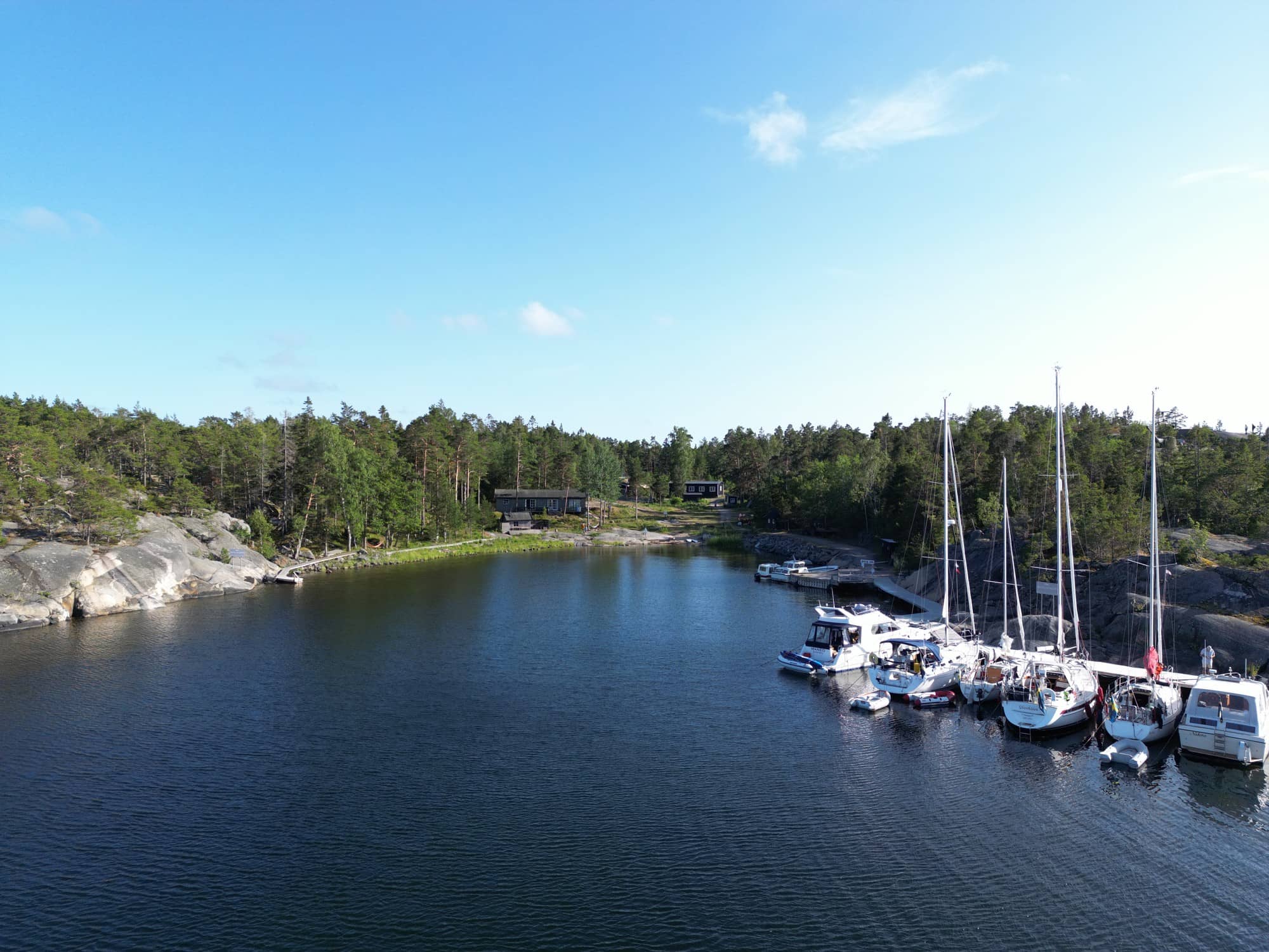 Riddarviken Arholma Nord Gästhamn